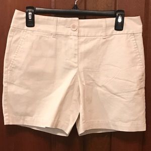 LOFT Khaki Riviera Shorts Size 0